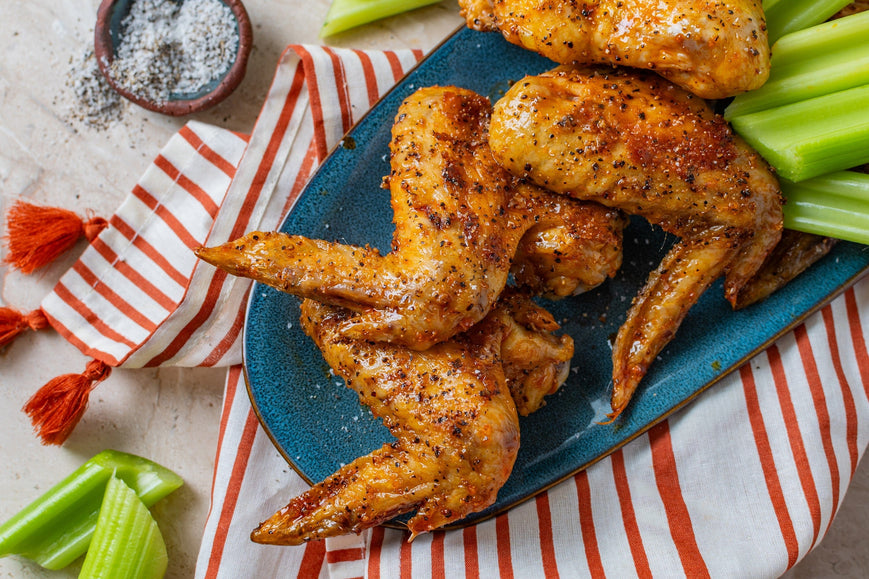 Black Pepper Chicken Wings Recipe