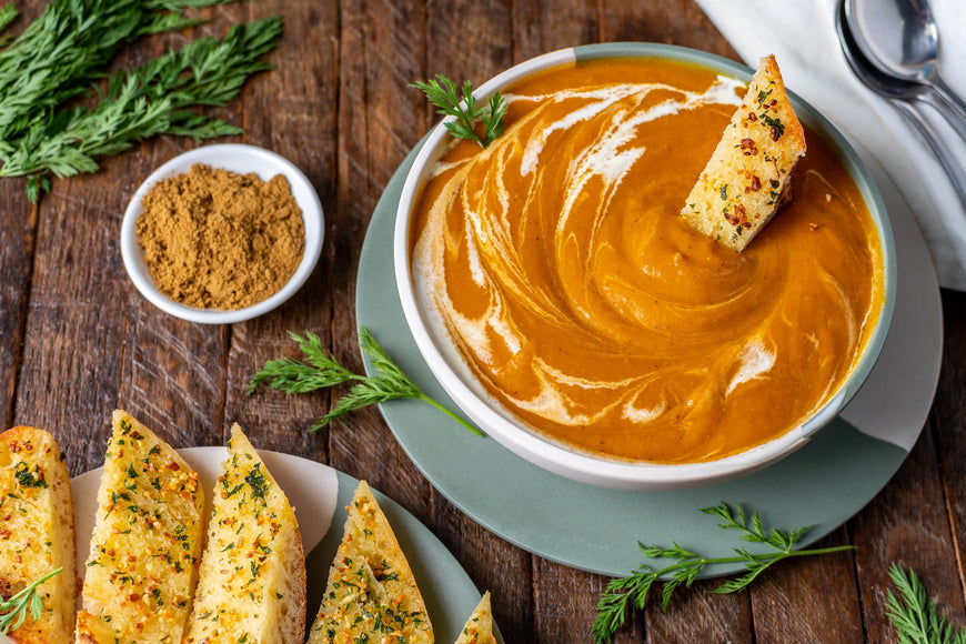 Cumin Carrot Soup Recipe