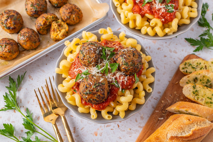 Turkey Meatballs in Herbed Marinara Recipe