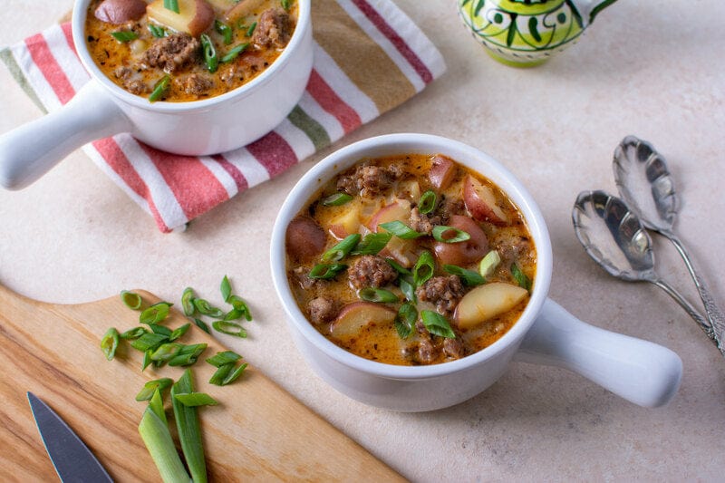 Tuscan Sausage & Potato Soup Recipe